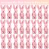 20-100pcs Mini Plush Rabbit Tiny Small Bunny Doll Soft Bunny Stuffed Animal for Easter Birthday Wedding Decorations Party Favors