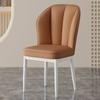 Nordic Cream Dining Chair – Minimalist Designer Lounge Chair, Modern Living Room & Dining Room Furniture