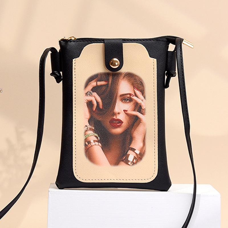 Cute Mobile Phone Bag Female Versatile Small Clear Package Mobile Phone Messenger Mini Small Bag