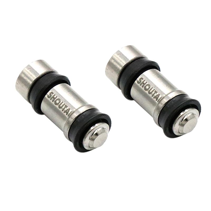 2X Bicycle Titanium Alloy Brake Disc Lever Piston Repair Part For SHIMANO DEORE XT M785 M8000 SLX M7000 Bike Parts серебряный