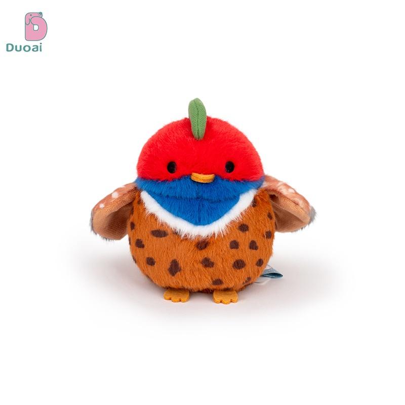 11cm Kawaii Bird plush toys Mini Artificial Bird Plush Doll Cute Lifelike Parrot Sparrow Plush Toy For kids Birthday Xmas Gifts