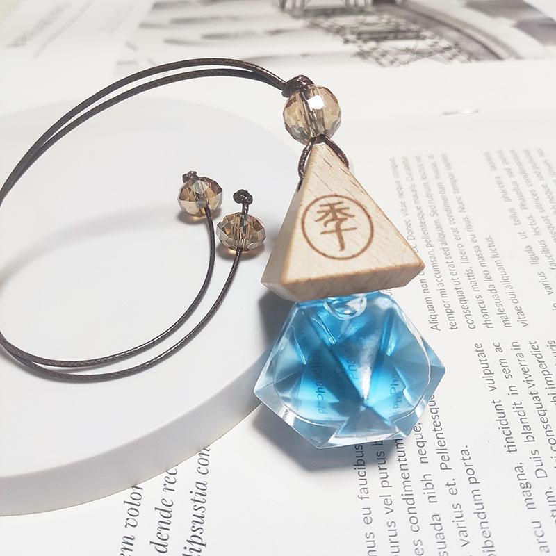 All Seasons Zen Tea Car Aromatherapy Pendant - Long-Lasting Fragrance for Rearview Mirror
