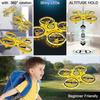 Mini-Drohne für Kinder, Gestensteuerung Drohne, Handgesteuerte Drohnen mit Sensor, Indoor-Drohne für Kinder, Kleiner RC-Quadcopter, 360°-Flips, mit LED-Licht