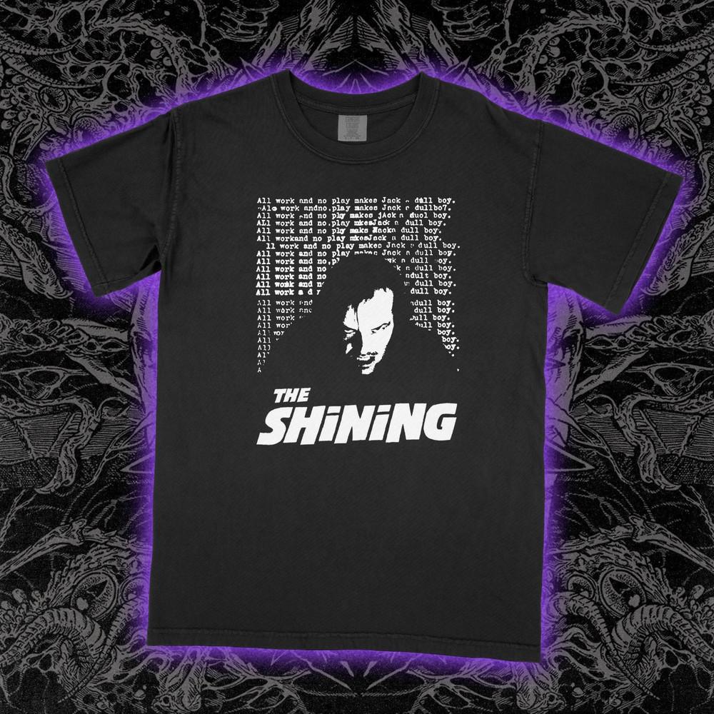 The Shining T-Shirt Horror Movie 1980 Kubrick Cult Classic Graphic Tee Unisex