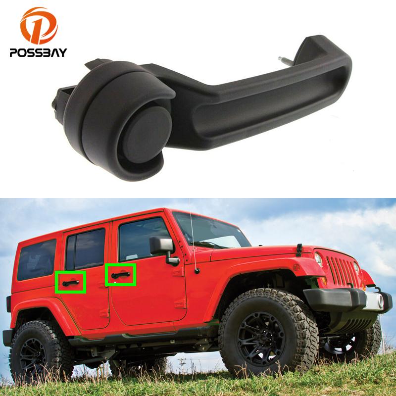 

1 шт. автомобильная внешняя дверная ручка черная пластиковая текстурированная для Jeep Wrangler JK Rubicon Sahara Sport S Unlimited Dodge Nitro R/T SLT