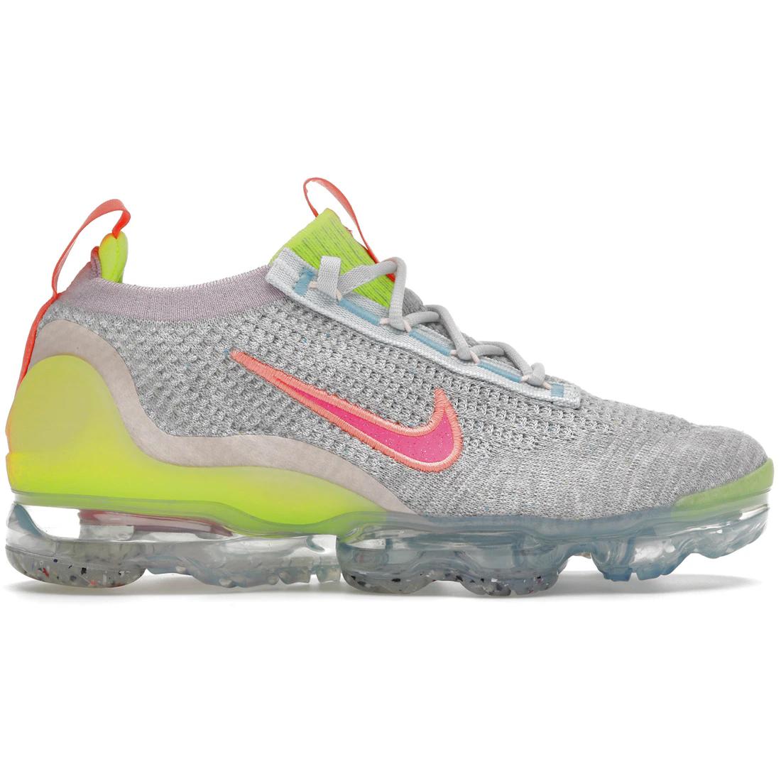 

Кроссовки Nike Air VaporMax 2021 FK Серый Вольт (Женский)(DH4088-002) 36.5