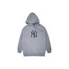 New Era Hooded Pullover Letter Print Long Sleeve American Sweatshirt Unisex Sweatshirt Gray 12727846