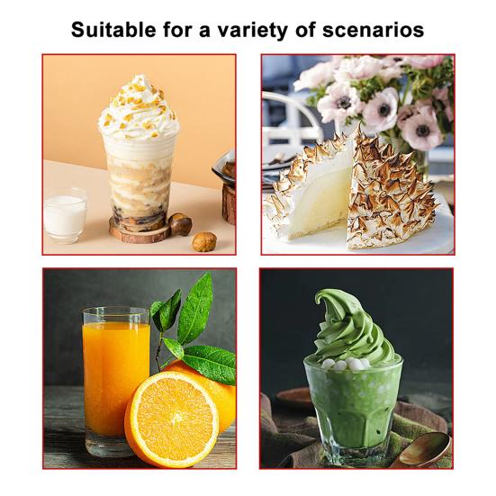 10Pcs 2 In 1 Straw Spoons Reusable Cocktail Straws for Milkshakes Smoothies Spoon Removable Pureed Fruit Straw Spoon for Thick Drinks Coffee Ice Cream