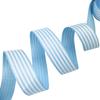 (20 Yards/Los) 1 '' (25 mm) Schwarz-Weiß gestreiftes Ripsband bedruckte Geschenkverpackungs-Dekorationsbänder