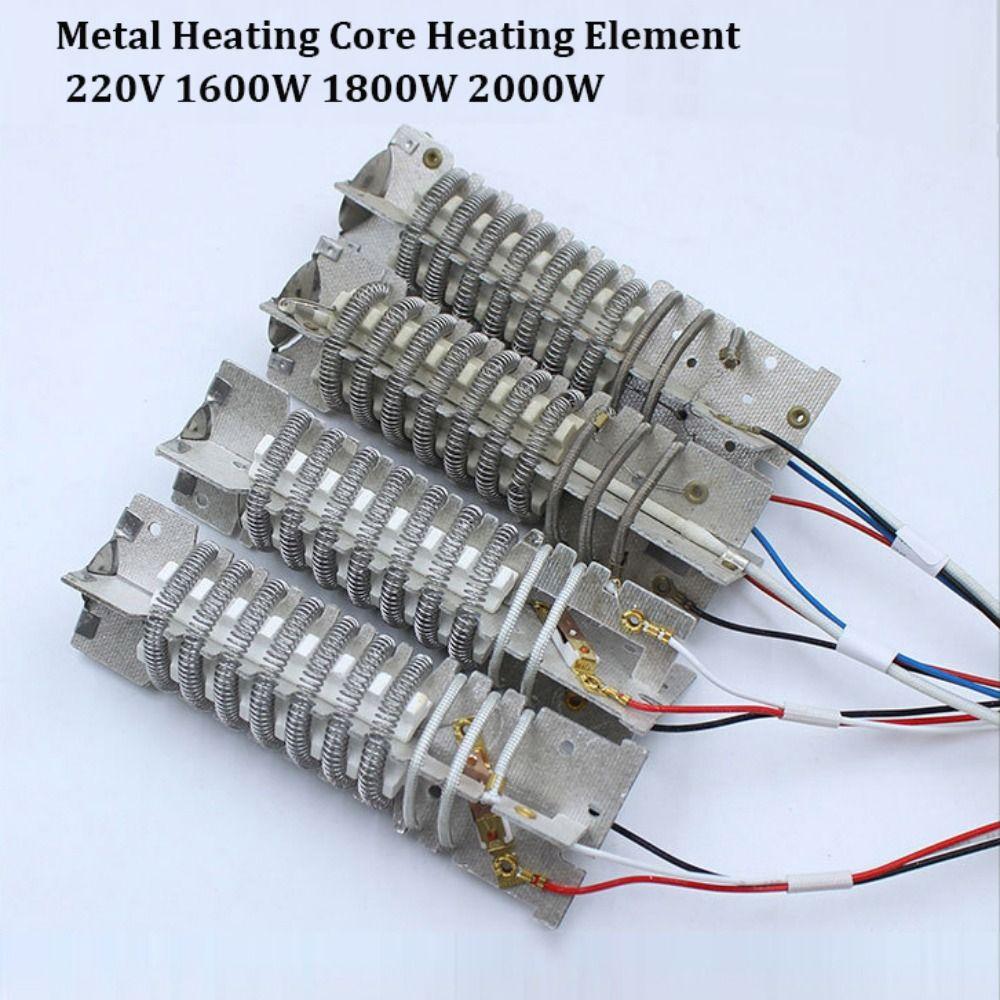 1600W 1800W 2000W Heating Element 220V Hot Air Hair Dryer High Quality Metal Heating Core