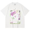 T-shirt Unisex in Cotone Pesante 230 g/m² 100% Cotone Stampa Kanao Demon Slayer V77