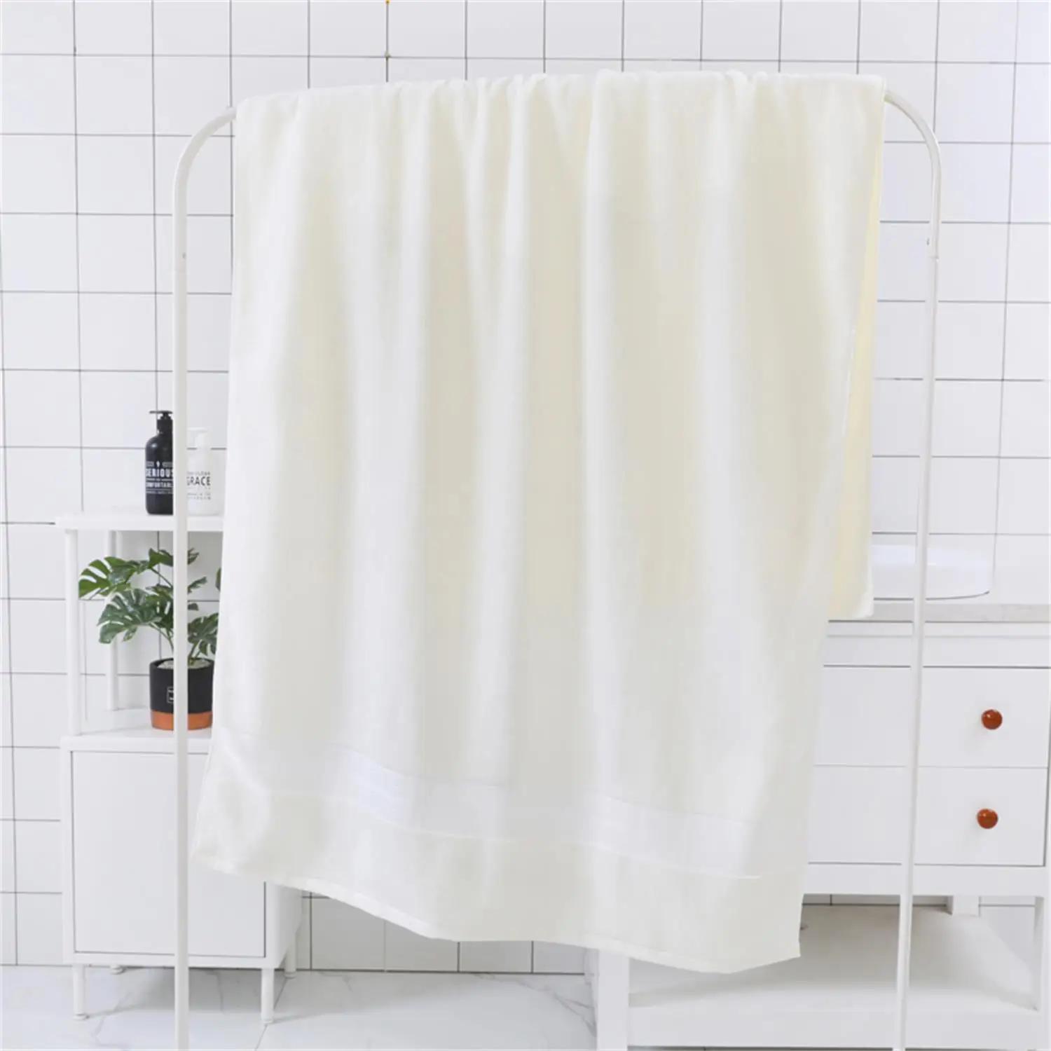 

90x180 см банные простыни хлопковые полотенца роскошные супер впитывающие быстросохнущие большие банные полотенца мягкие полотенца для ванной в отеле для дома 90x180 cm&1pc белый