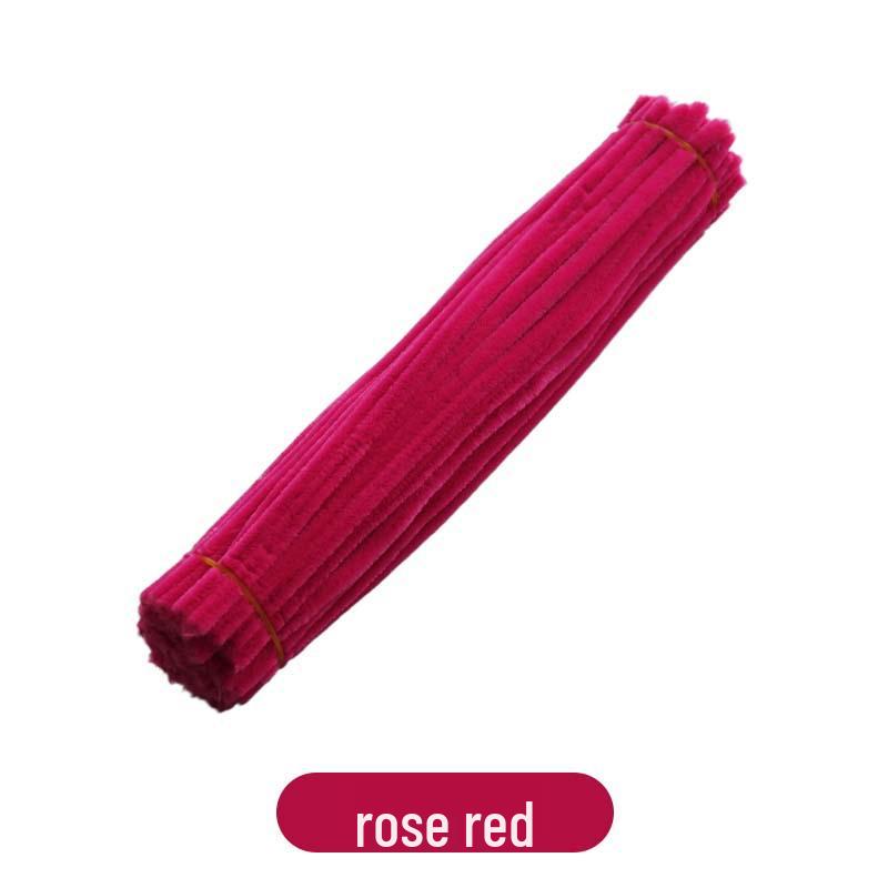 Buntes Chenilledraht DIY-Set: Verschlüsselte, veränderbare Pfeifenreiniger für pädagogische Kinderprojekte