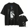 Gojo Satoru Jujutsu Kaisen T Shirt Unisex Women Tshirt Cotton Tshirt Clothing Summer Sports Short Sleeve Top Oversized Tees