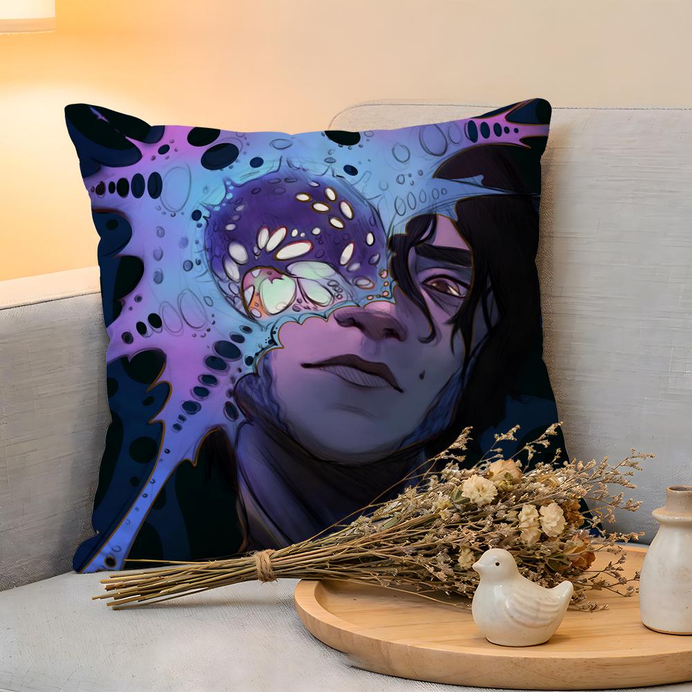 

Cushion Cover Linen SkinFriendly Soft Decorative Case For Sofa Home Decor AArcane VViktor Anime Pillow cover 30x30cm