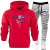 Kobe Bryant Memorial Hoodie Set Mens Black Mamba Streetwear Starry Sport Tracksuit Winter
