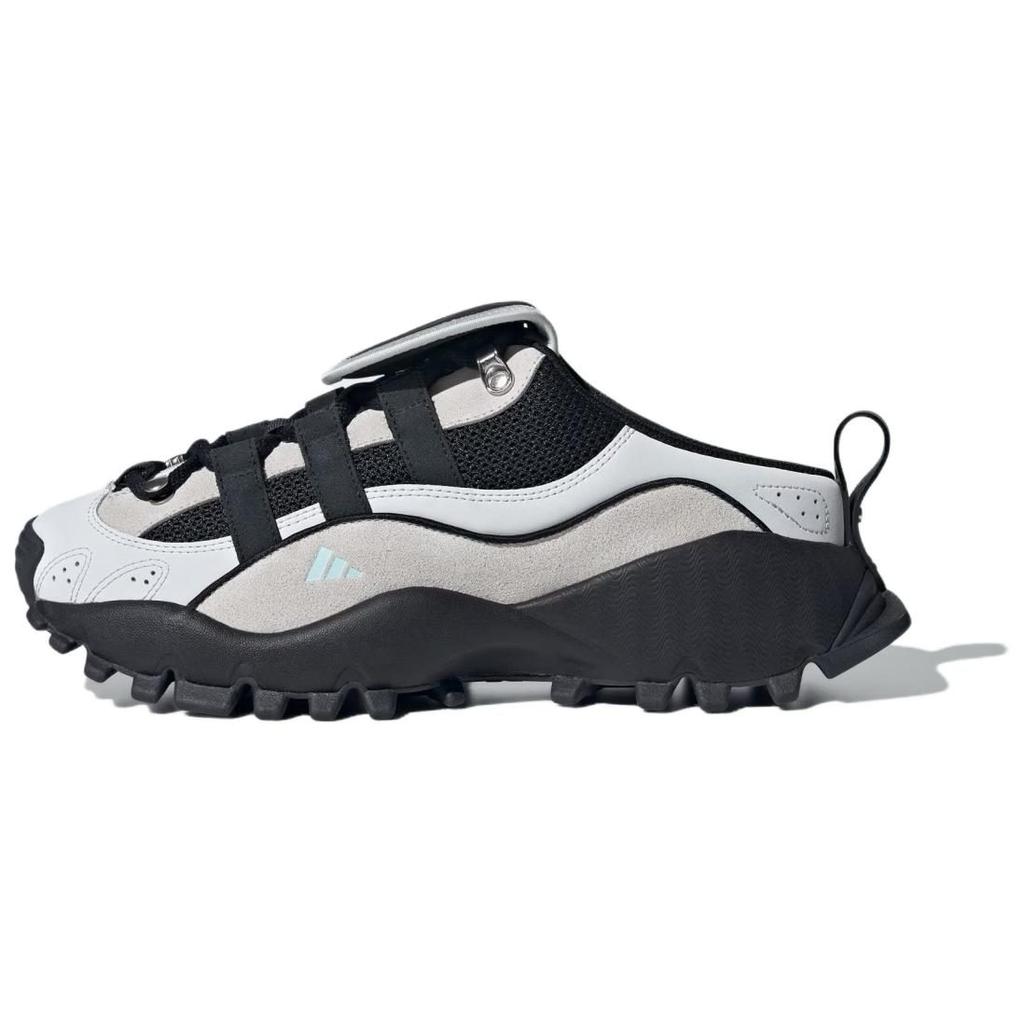 adidas SEEULATER MULE Ανθεκτικές στην Τριβή Αντιολισθητικές Κλειστές Παντόφλες Unisex Μαύρο Γκρι JR2457