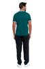 Men's Classic Cotton Polo T-Shirt with Collar MORAJ S GREEN