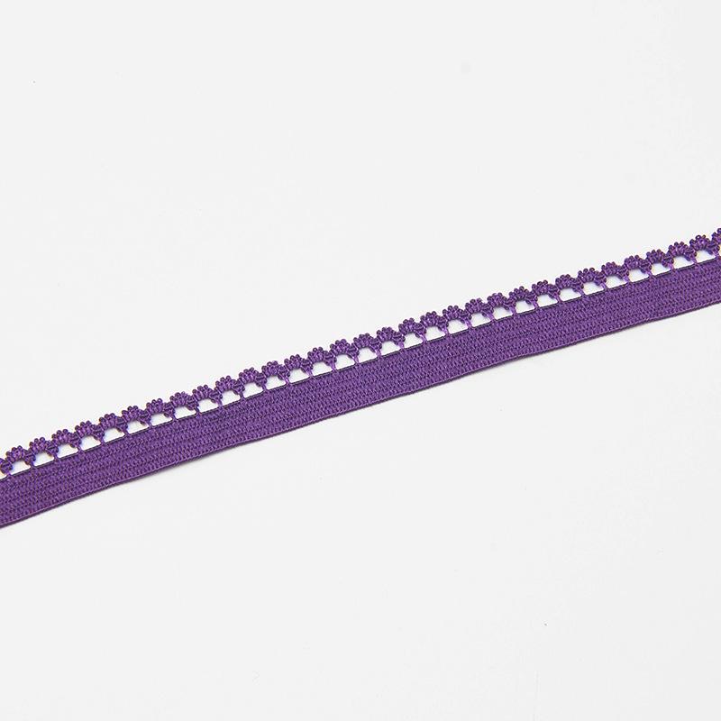 1cm Crescent Lace Elastic Webbing for Skirts & Underwear Edge Trim