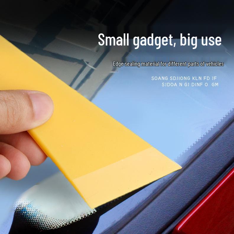Cross-Border Sticker Scraper: Car Wall & Floor Seam Filler, Bubble Squeezer, Edge Sealing Tool, Triangle Scraper