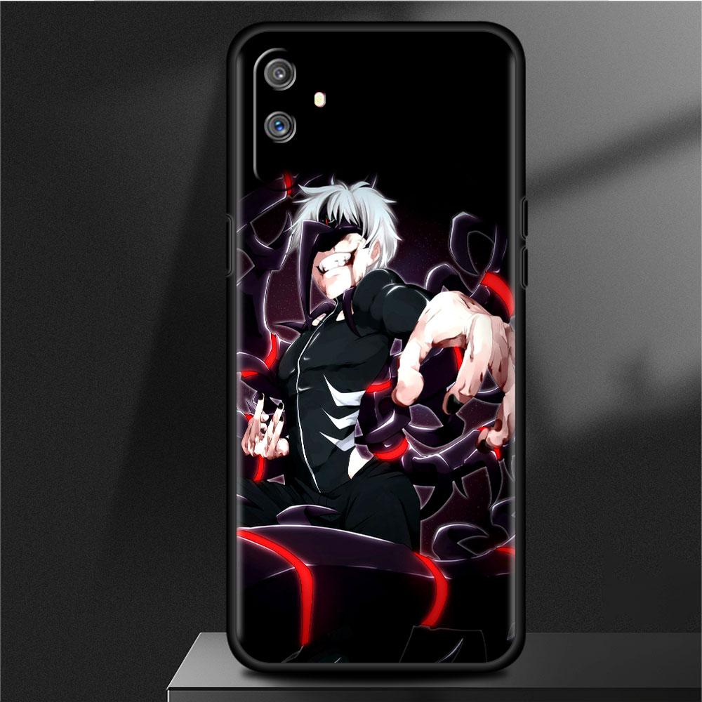 Soft Case For Oppo Realme 8 C21Y C21 GT Neo 2 Pro 3 7 9 Pro 8i 6 C11 9i C35 C15 Master C12 C3 Phone Cover Tokyo Ghoul Anime Capa