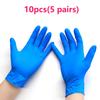 Disposable Nitrile Gloves - Latex & Powder Free, for Household Cleaning, Tattoo & Hairdressing