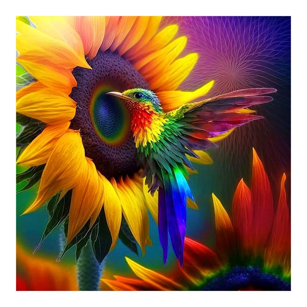 

5D DIY Full Round Drill Diamond Painting Flower Kit Home Decoration Art Craft