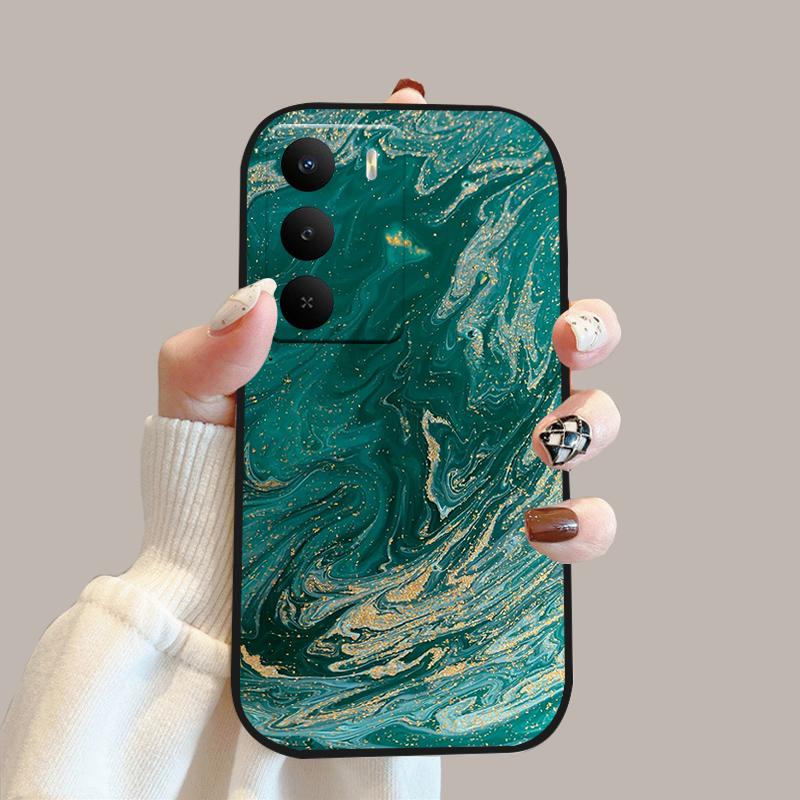 For Realme V60 Pro Case V 60 Pro Silicone Soft TPU Phone Bumper Cover For Realme 14x 5G Fashion Cute Cartoon Protective Fundas