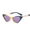 2022 Trendy Women's Metal Chain Triangle Sunglasses