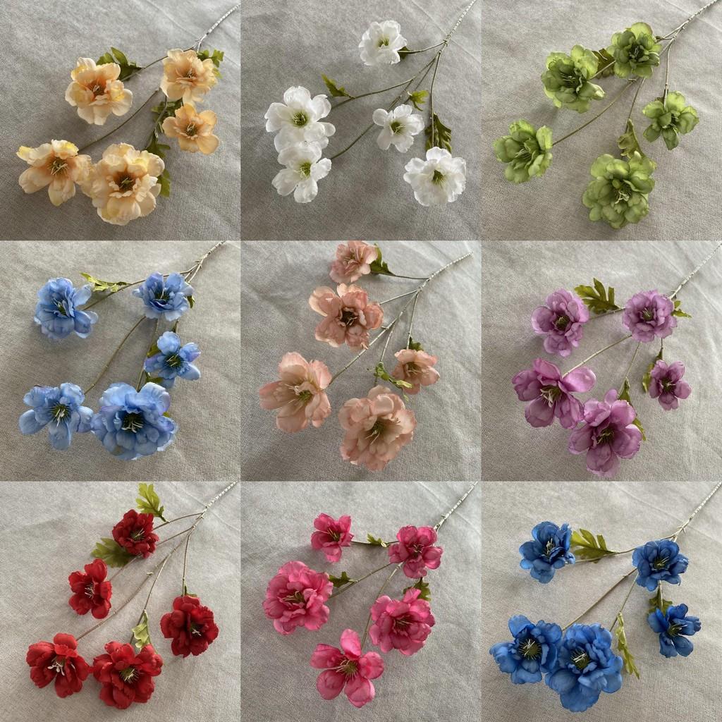 Hibiscus 5 Head Flowers For Wedding Ceremony And Reception Decorations