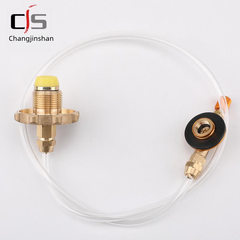 Outdoor Stove Gas Tank Conversion Valve for Camping
