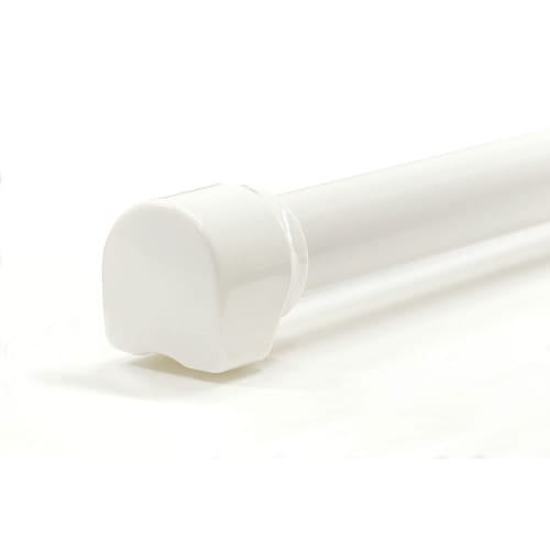 Bestco Slim Telescopic Clothes Drying Pole, 105-180cm, White, Short, NY-160