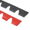 8pcs Universal Car Bumper Guard Anti-Scratch Kit Scrape Protector Skid Plate Car Front Lip Anti-collision Strip For Cars Trucks