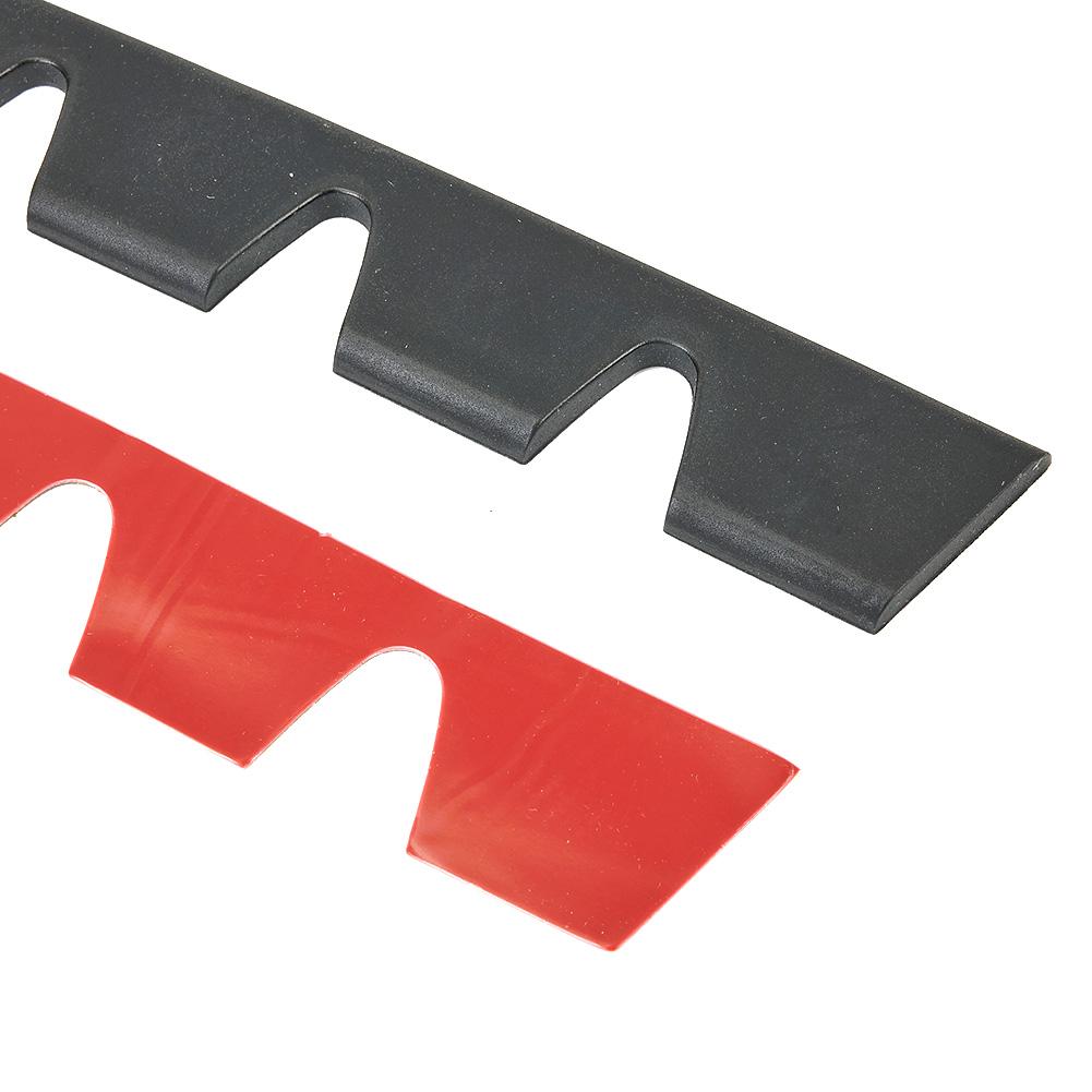 8pcs Universal Car Bumper Guard Anti-Scratch Kit Scrape Protector Skid Plate Car Front Lip Anti-collision Strip For Cars Trucks
