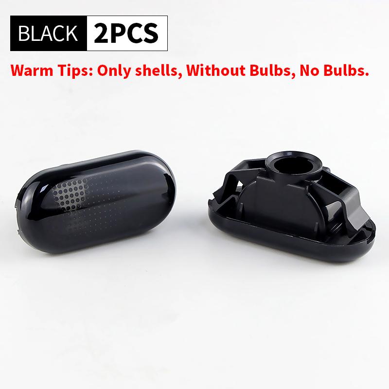 2PC No Bulbs Car Fender Side Marker Light Housing Shells For Nissan Qashqai J10 JJ10 Cube Z11 350Z Z33 Fairlady NP300 Navara D40