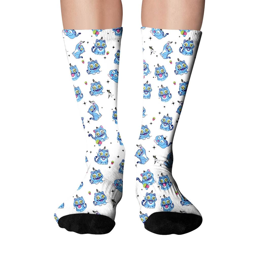 Cute And Playful Socks Mid-Calf Socks Long Socks Printed Socks