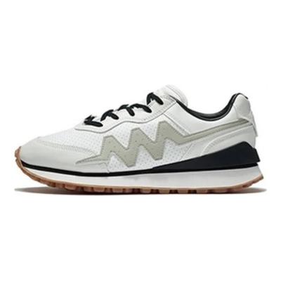 LiNing DFT X Wade 001 Zapatillas Casuales de Caña Baja Cómodas Versátiles Antideslizantes Resistentes al Desgaste para Hombre Beige Negro ABCS001-1