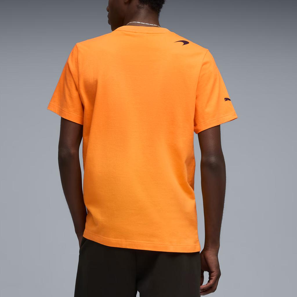Puma X McLaren Piastri Team Soft Crew Neck Short Sleeve T-Shirt Men Tops 637452-03