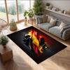 Germany national football team Printed Flannel Area Rug Non Slip Soft Polyester Floor Carpet Indoor Decor Mat for Bedroom Living Room Sofa