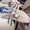 Round Style Fashion Light Luxury Temperament Bracelet Watch Women'S Watch Personalized Strap Women'S Watch Women
