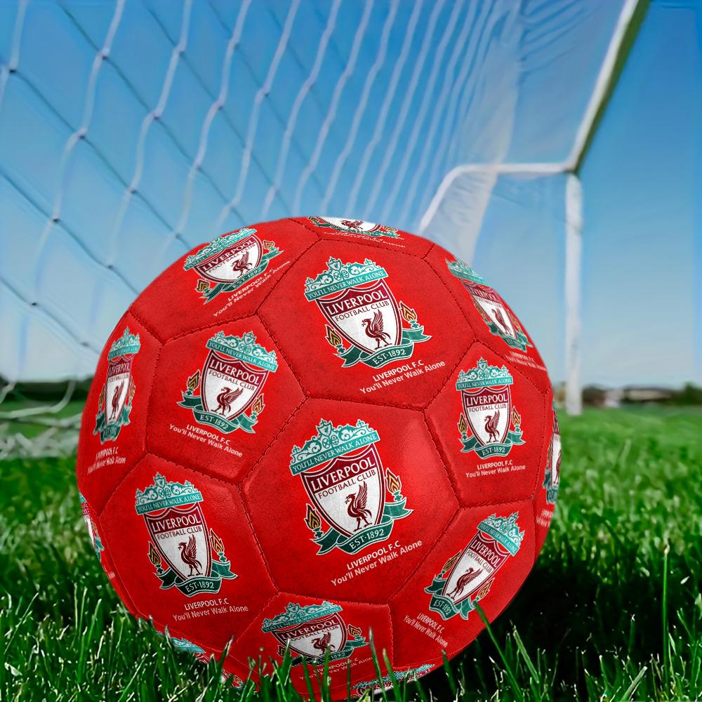 Liverpool Size 5 Football Machine-Stitched Indoor Outdoor Training and Matches Sports Enthusiast Gifts Perfect Gift for Friends Family