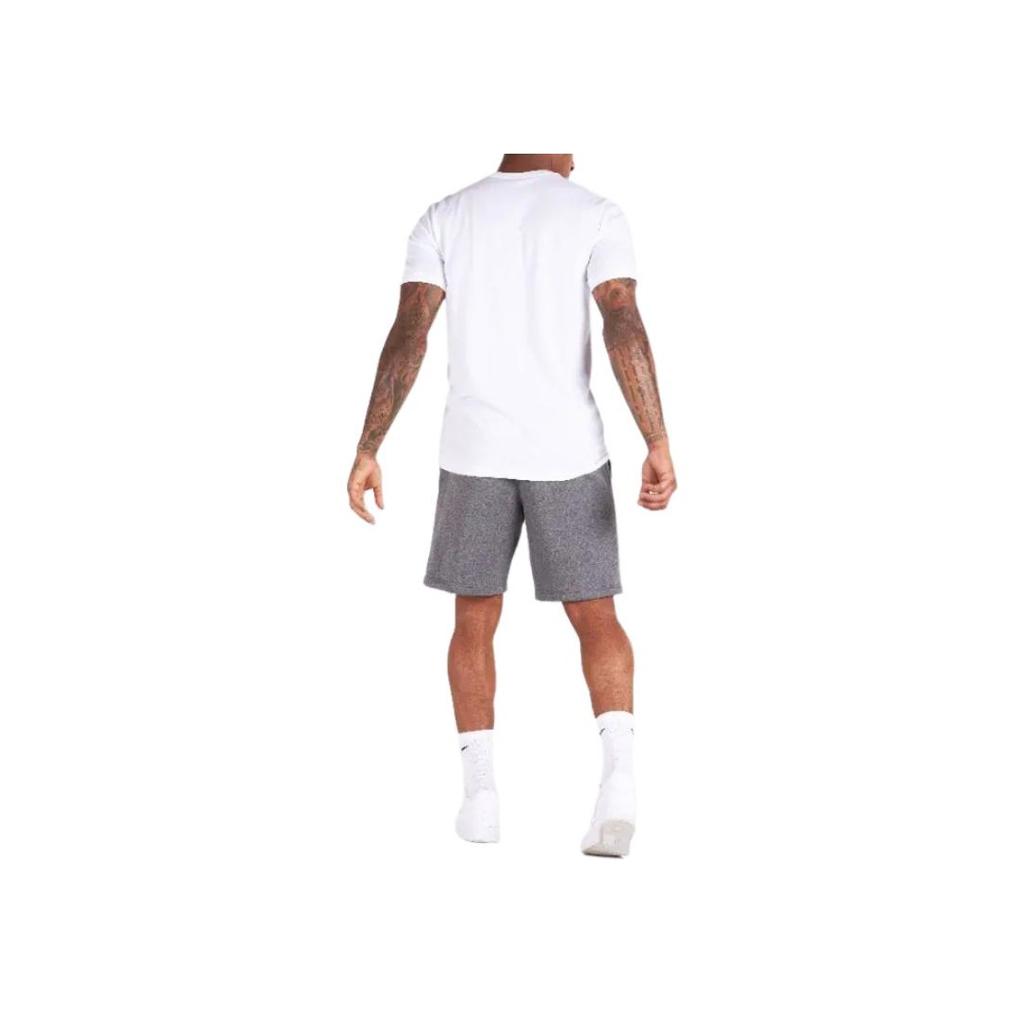 Nike Casual Print Crew Neck T-Shirt Men Tops White CW6936-100