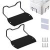 2pcs Bed Mattress Slide Stopper Metal Mattress Corner Retainers Bar For Adjustable Beds Non-Slip Mattress Frame Holder