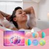 OceAura Bath Bubble Balls Body Cleaning Smooth Skin Care Bath and Shower Products Gift Set Christmas Stocking Stuffers Items 6pc