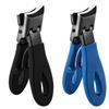 Slanted Nail Clippers Wide Jaw Opening Anti-Splash Slanted Nail Clipper Hard Nails Curved Blade Manicure Tools
