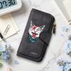 Cute Cat Pattern Long Wallet Fashion Casual Large Capacity Portable Card Holder Purse