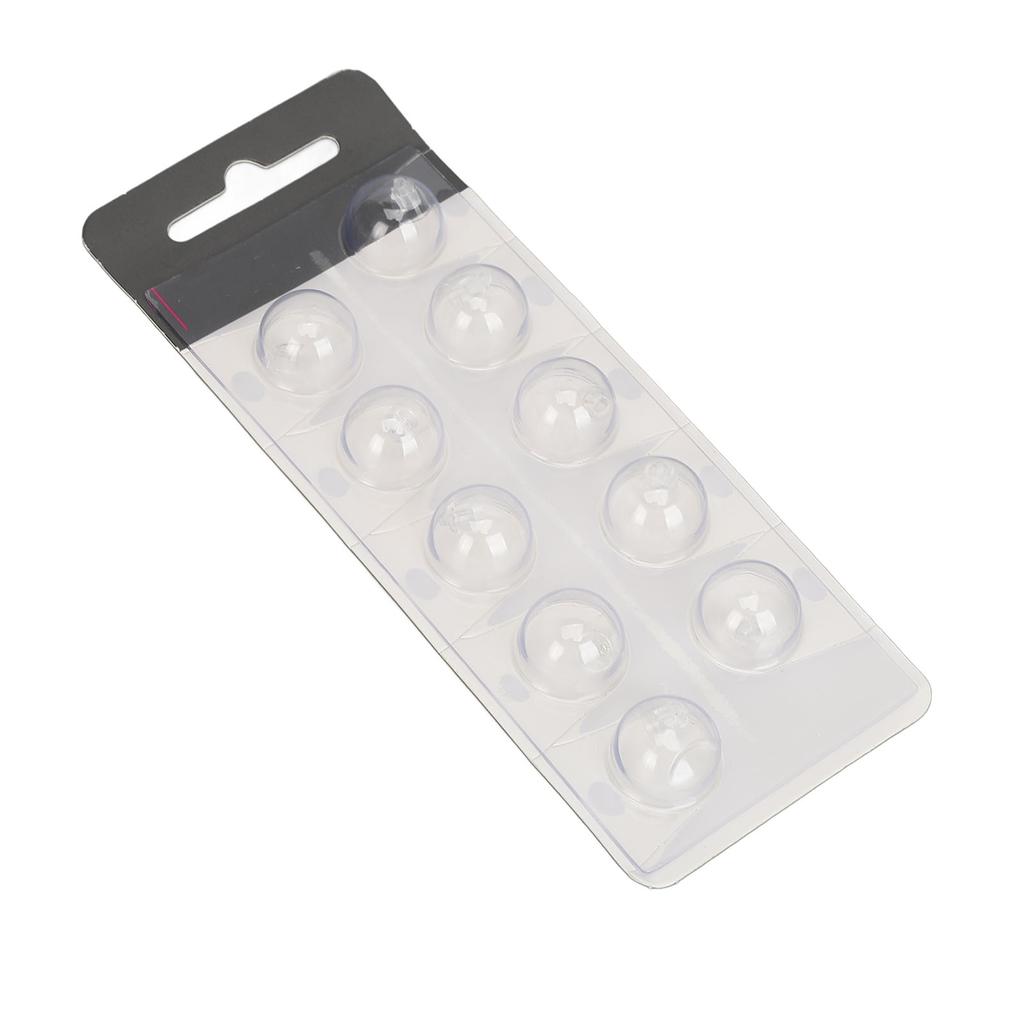 10 Stück Schallverstärker Offene Kuppeln Rund Geformt Weiches Silikon Ohrstöpsel Spitzen Kuppel Set für Oti