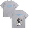 Vintage Y2k Tops The Addison Rae Tour 2025 T Shirt Addison Rae Album Merch TShirts Fashion Print Cotton Short Sleeve Unisex