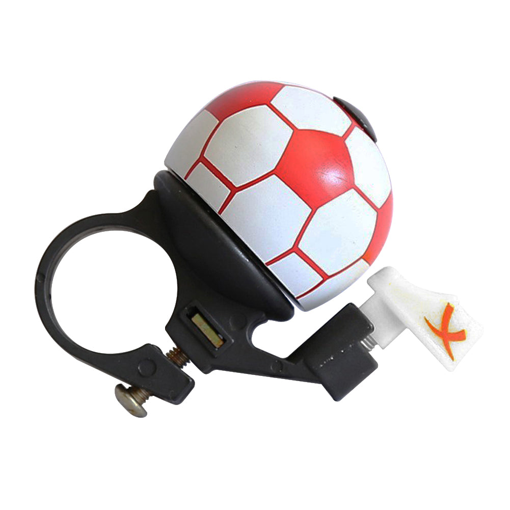 Bicycle Small Bell Cartoon Football Cycling Bells for Lovely Kids Handlebar Bell Bike Ride Mini Bell Alarm Bicycle Accessories