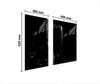GLAS SCHUTZPLATTE BRETT 75x52 WEIN